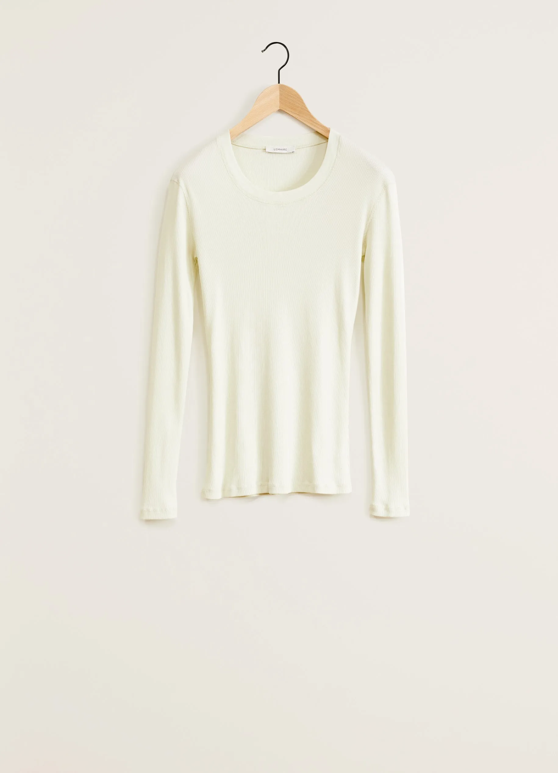 RIB LONG SLEEVE T-SHIRT