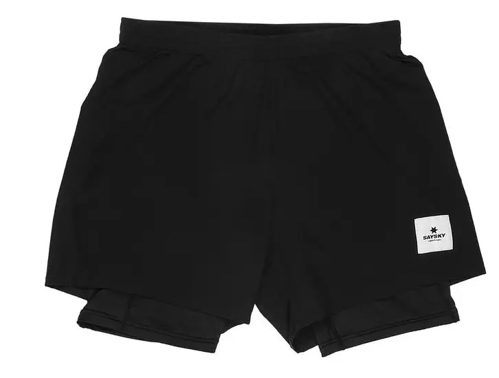 Saysky | 2-in-1 Run Short | Heren | Black