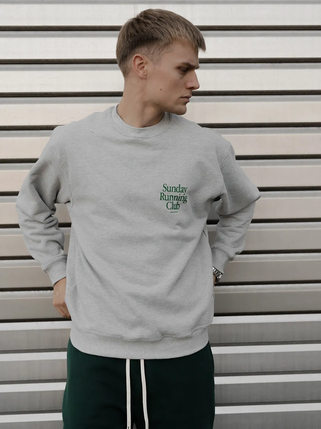 Sunday Running Club Heavy Oversize Sweatshirt