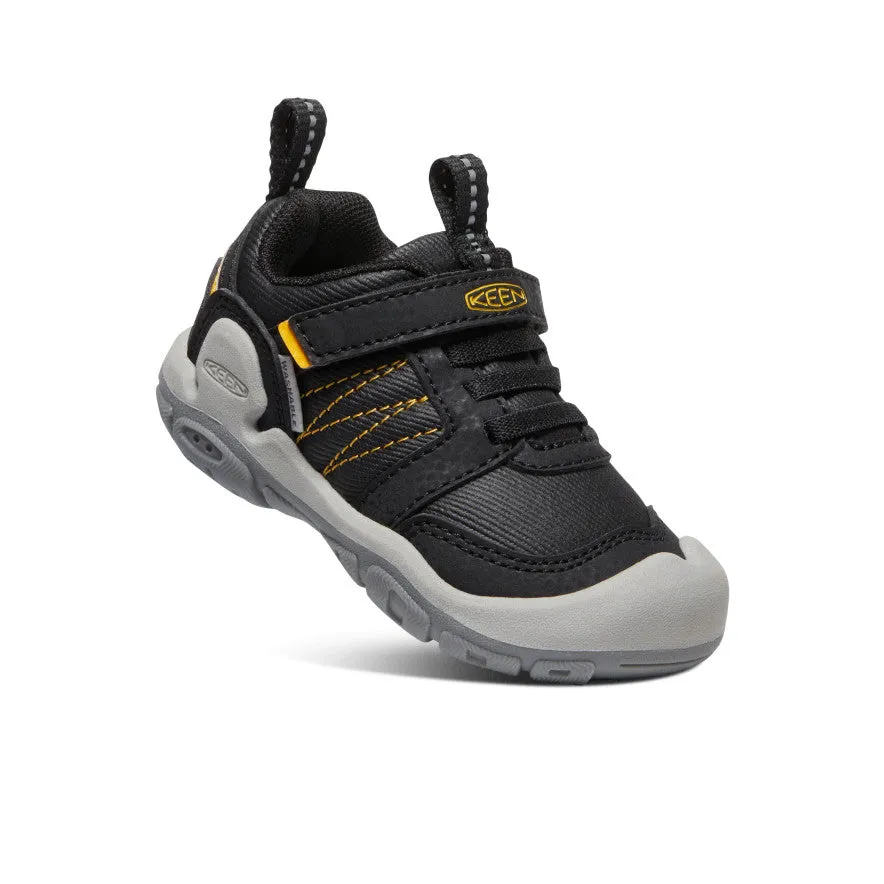 Toddlers' Knotch Peak Sneaker  |  Black/KEEN Yellow