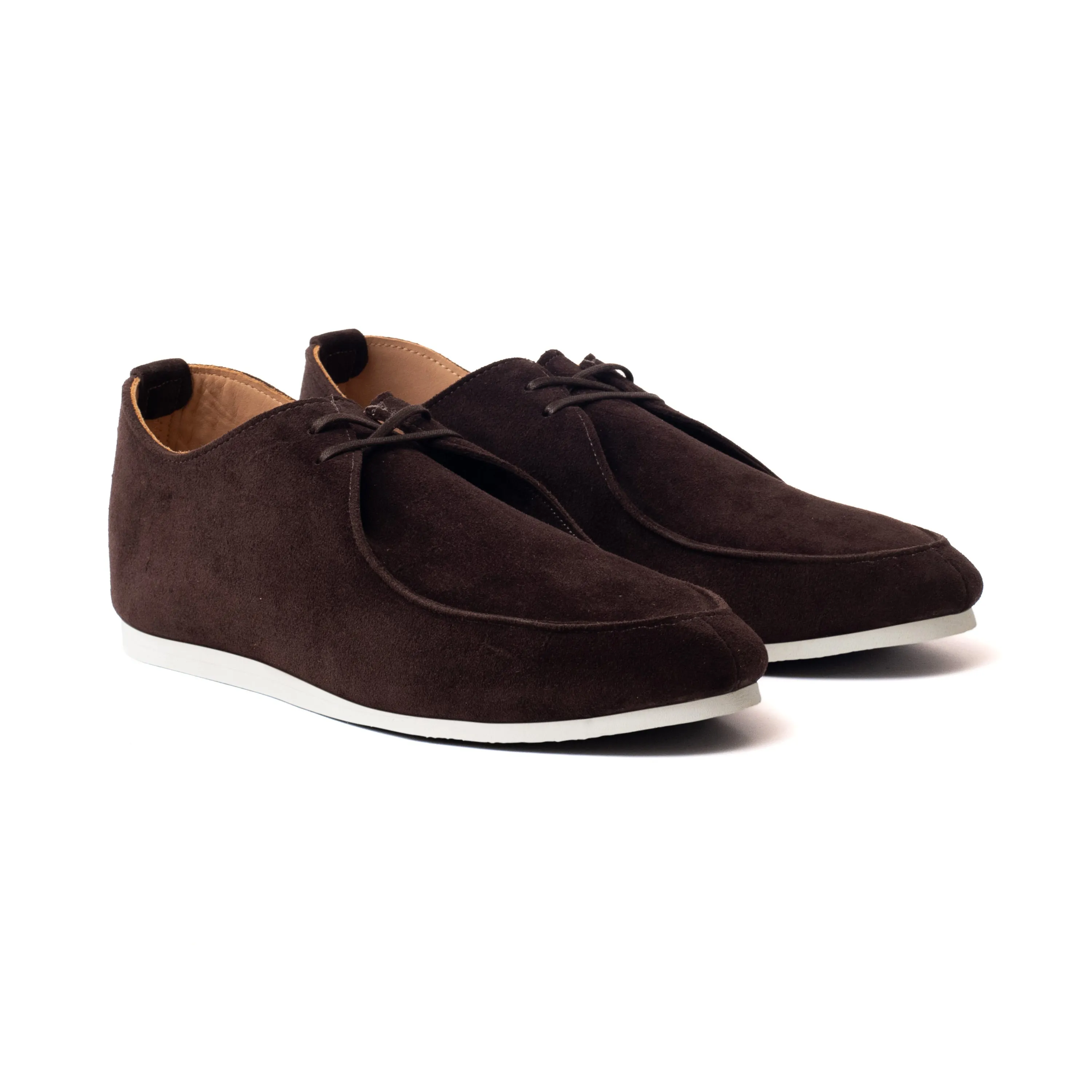 Turner Apron Shoe - Brown Janus Calf Suede