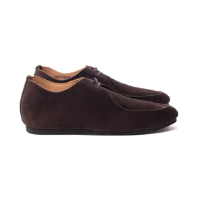 Turner Apron Shoe - Brown Janus Calf Suede