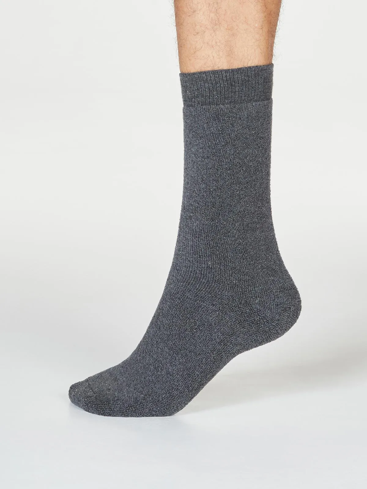 Walker Socks - Dark Grey Marle