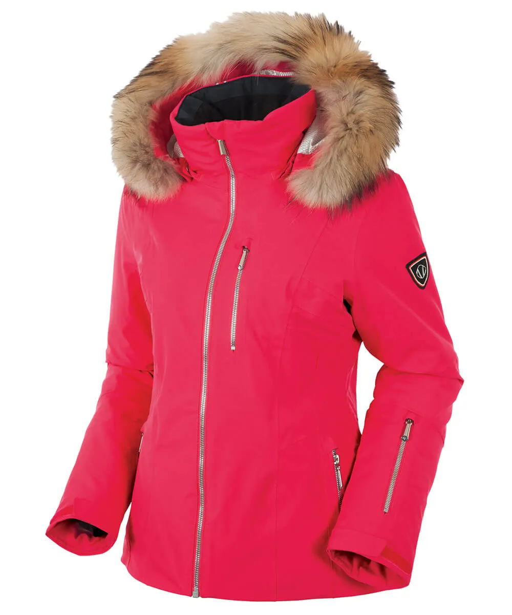 Women's Eliora Deluxe Waterproof Insulated Stretch Jacket With Removable Fur Ruff