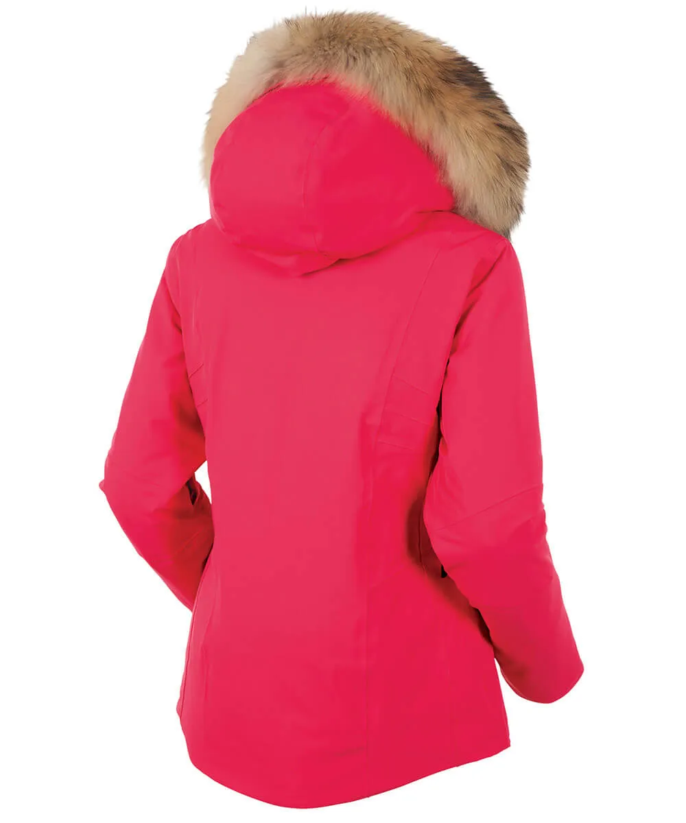 Women's Eliora Deluxe Waterproof Insulated Stretch Jacket With Removable Fur Ruff