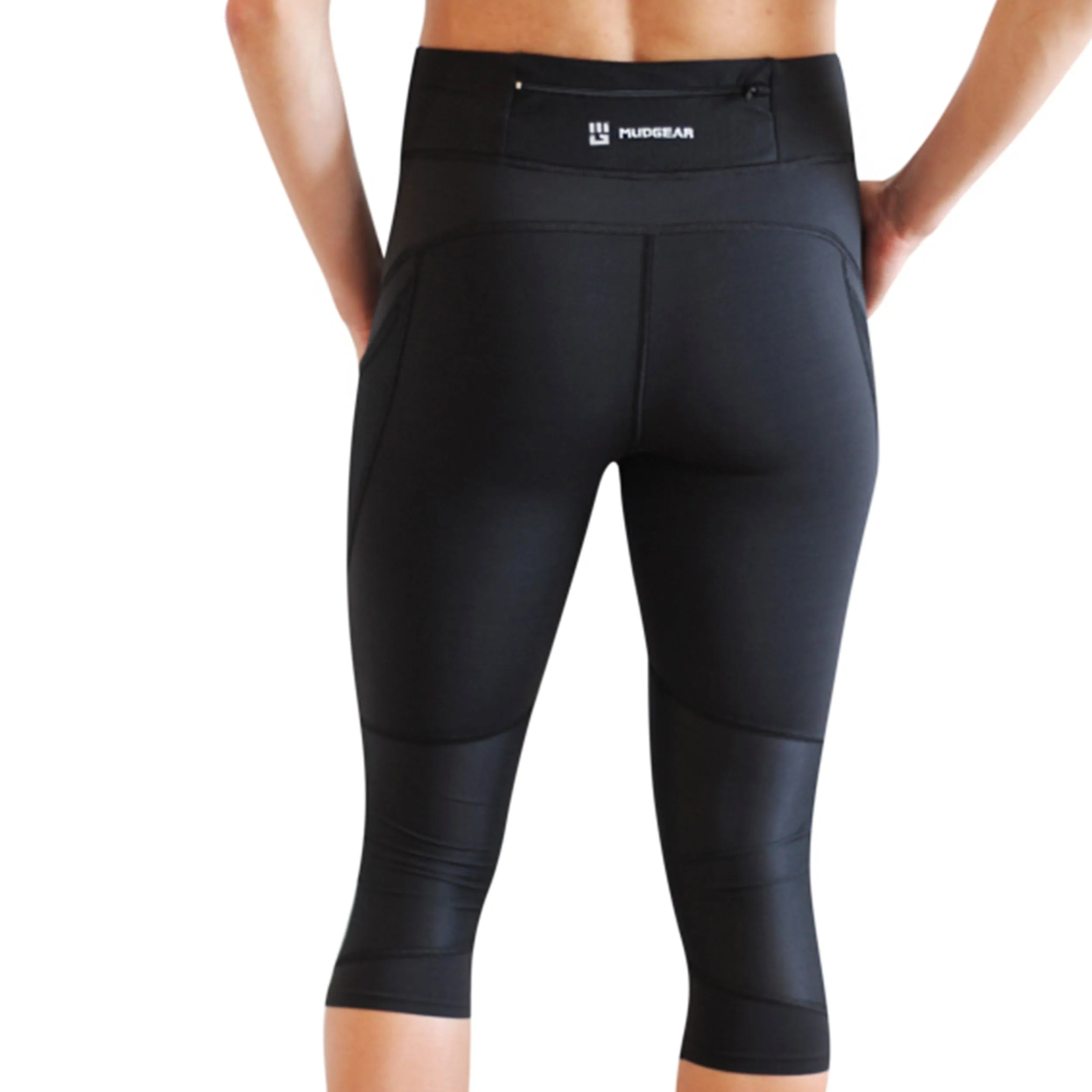 Women's Flex-Fit Compression Capri Leggings