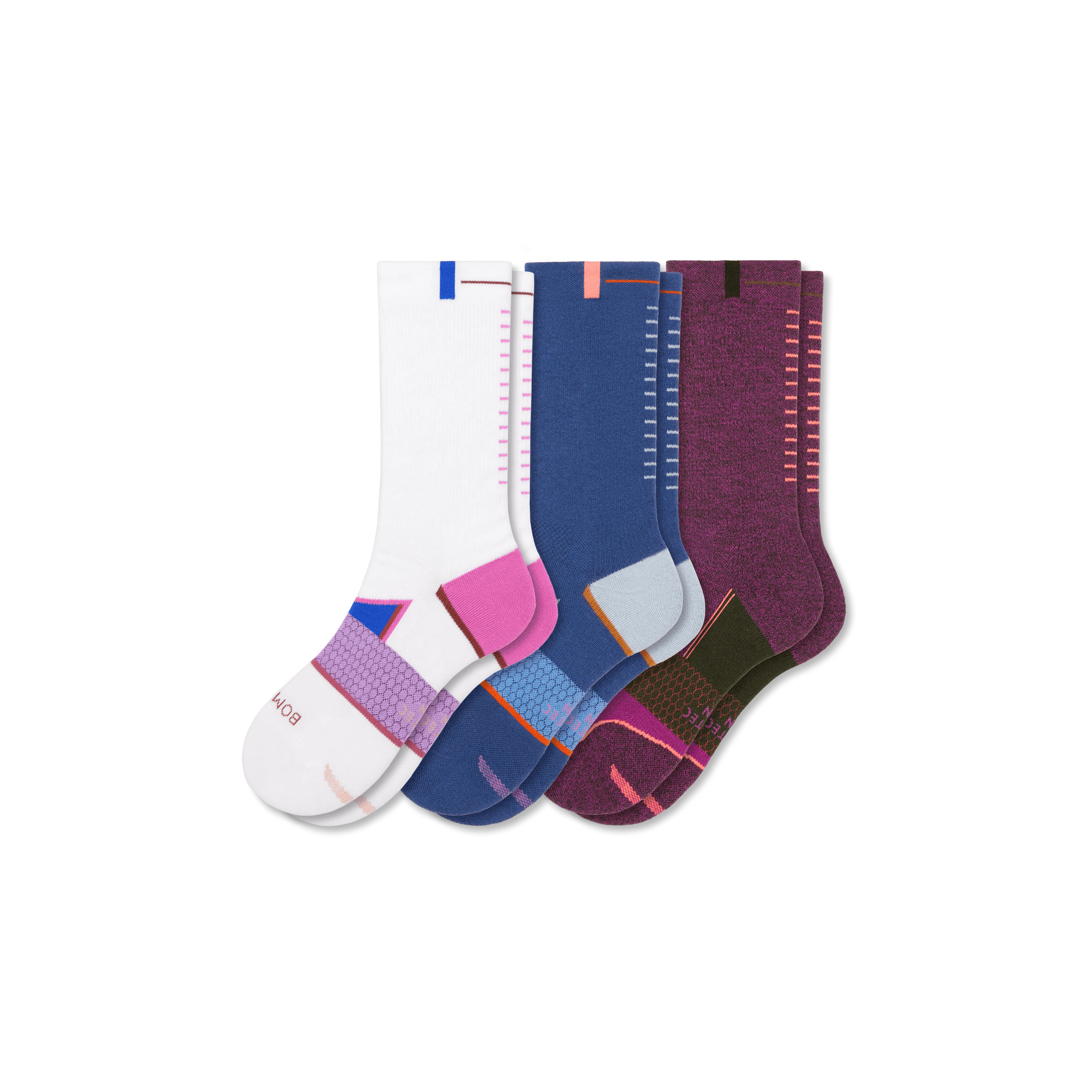 Women's Running Calf Sock 3-Pack